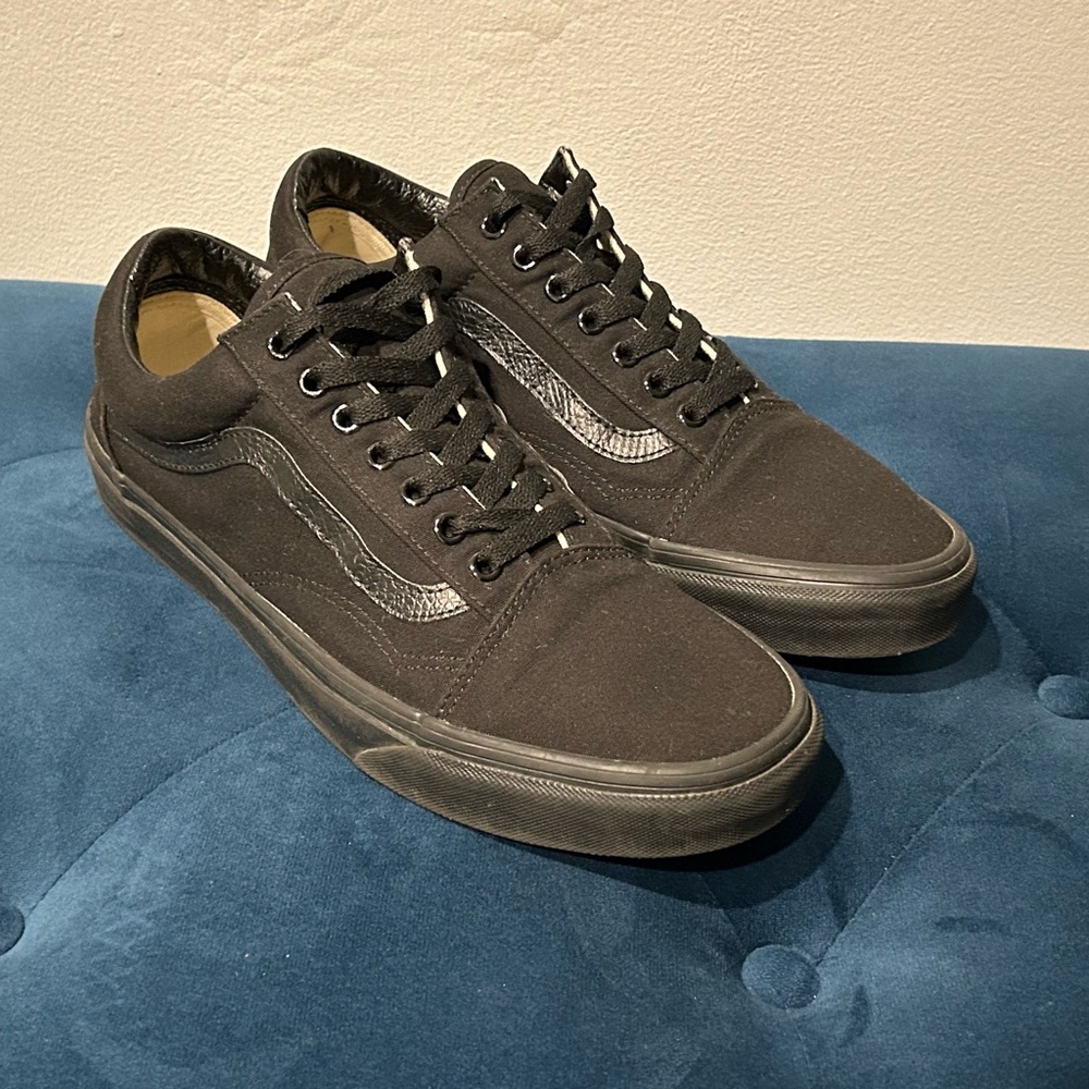 Vans Black Canvas Men's Sneakers